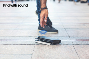 Logotrade promotional item picture of: Findcard RCS recycled plastic item finder card